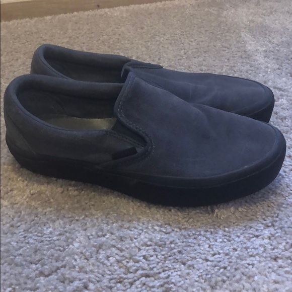 Vans Shoes - Vans Suede Platform Slip-On